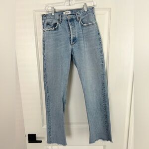 Agolde mid rise jeans